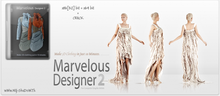 Marvelous Designer 2 [x64 - x86] v3.8.3 + Crack